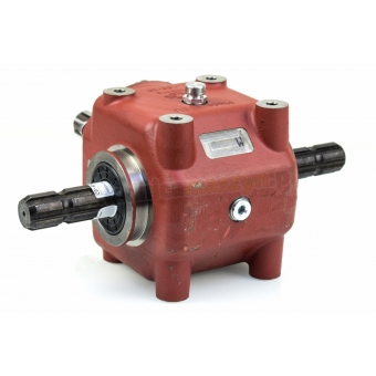 Przekładnia kątowa PKB-02 przełożenie 1:1 potrójna  MOCNA-57KM